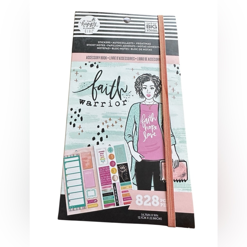 The Happy Planner Faith Warrior Accessory Book Folio